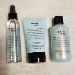 Body spray,lotion and shower gel.